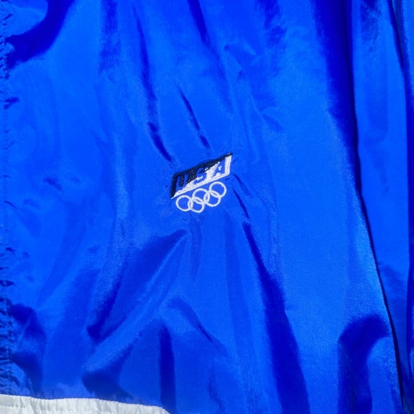 Vintage hoodies Olympics wind breaker - Picture 2 of 5